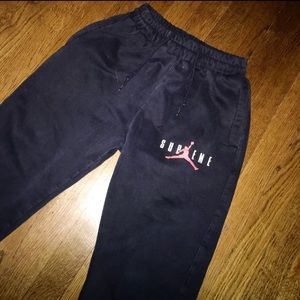 Supreme X Jordan Sweatpants (Black)